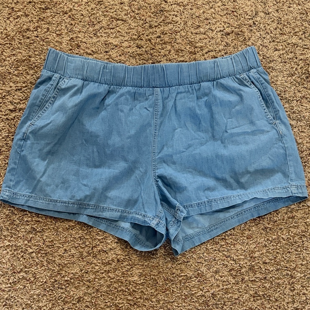 NWT Torrid Blue Women's Shorts 3X Light Wash